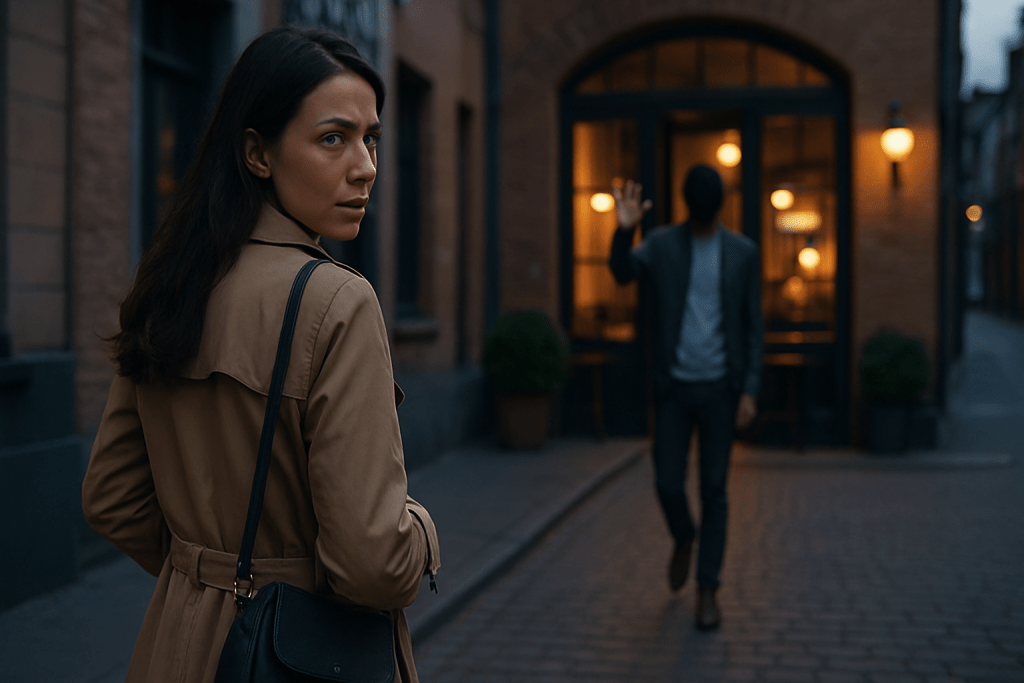 Investigator reviewing surveillance notes related to a partner’s sudden changes in routine and unexplained absences